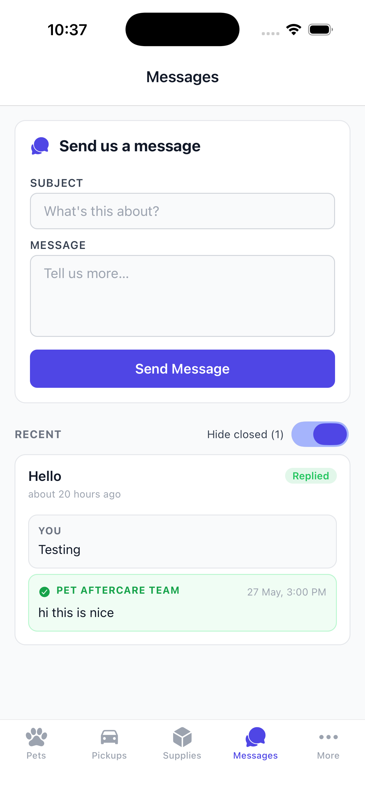 PetAftercare iOS and Google app Version 2 are now available